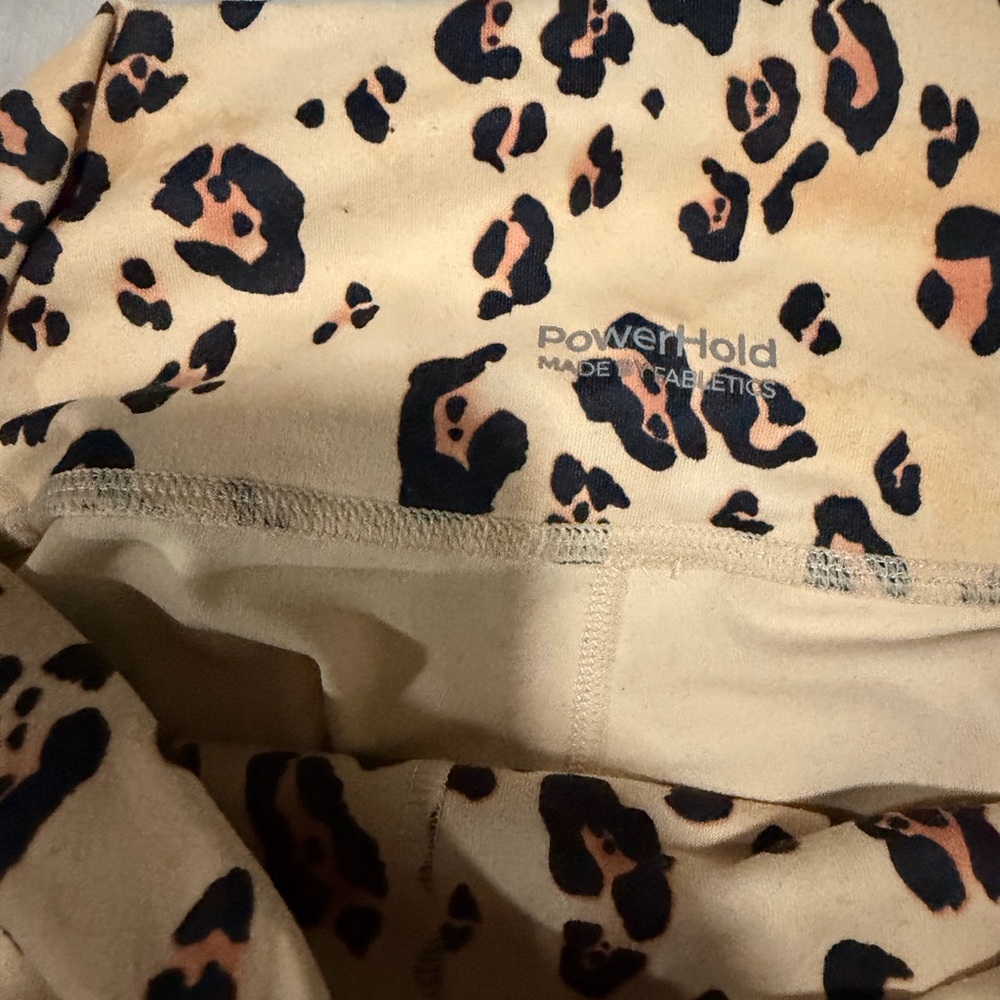 Fabletics Leopard Print Activewear Set - image 6